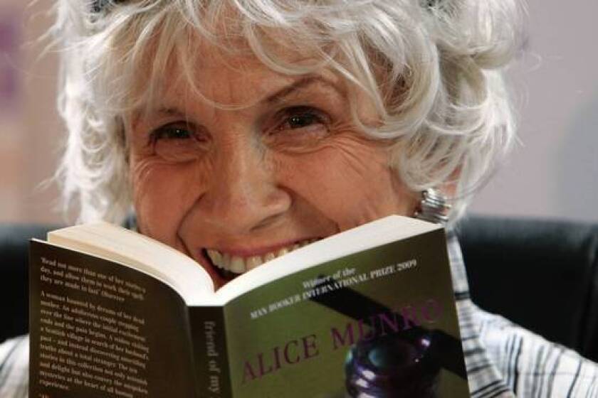 Canadian author Alice Munro in 2009. The Nobel laureate evokes the glory and heartache of ordinary lives in her short stories.