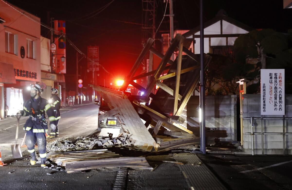  5 videos del terremoto de magnitud 7.3 en Japón