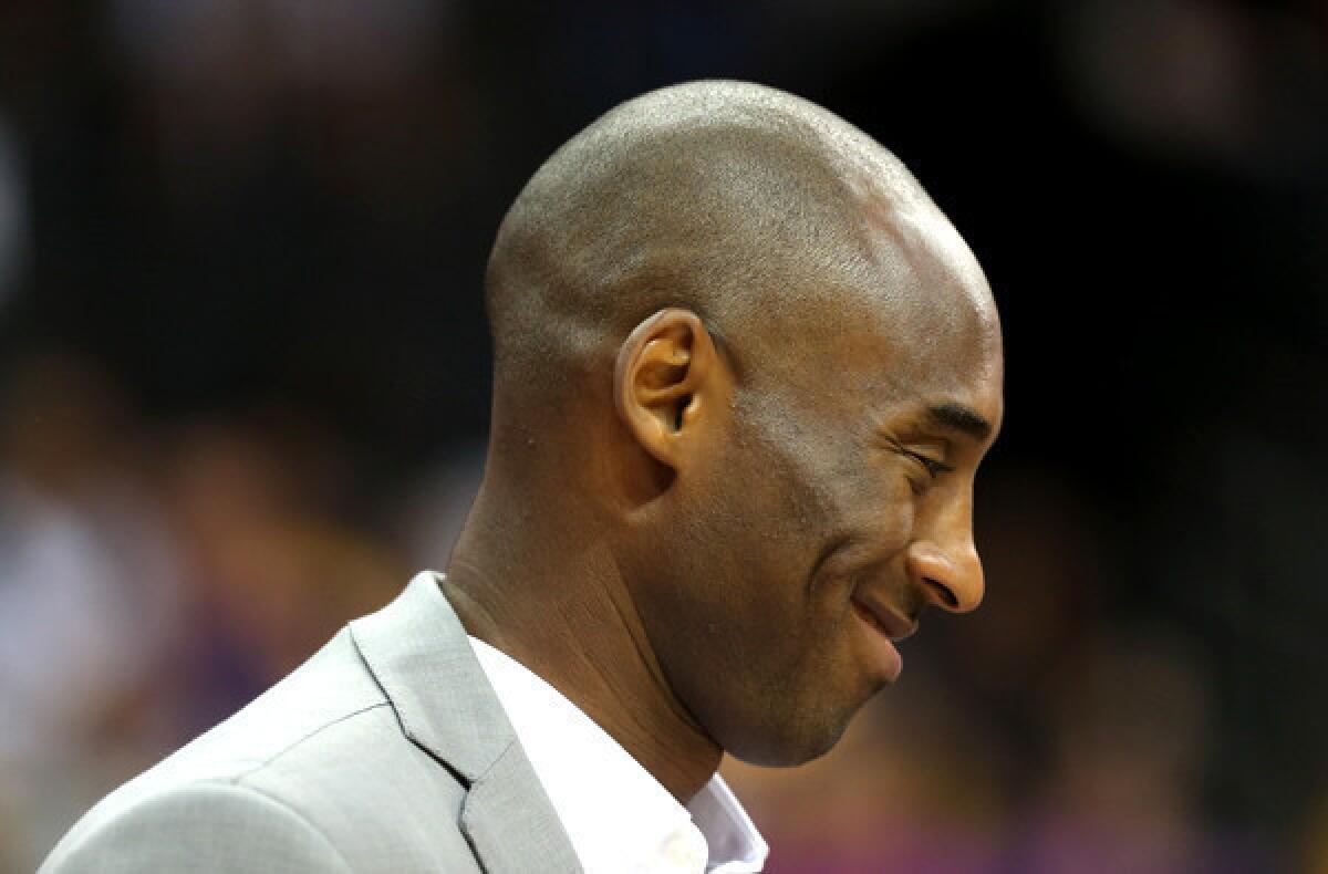 Kobe Bryant's foot injury has knocked him out of the Lakers' final two exhibition games.