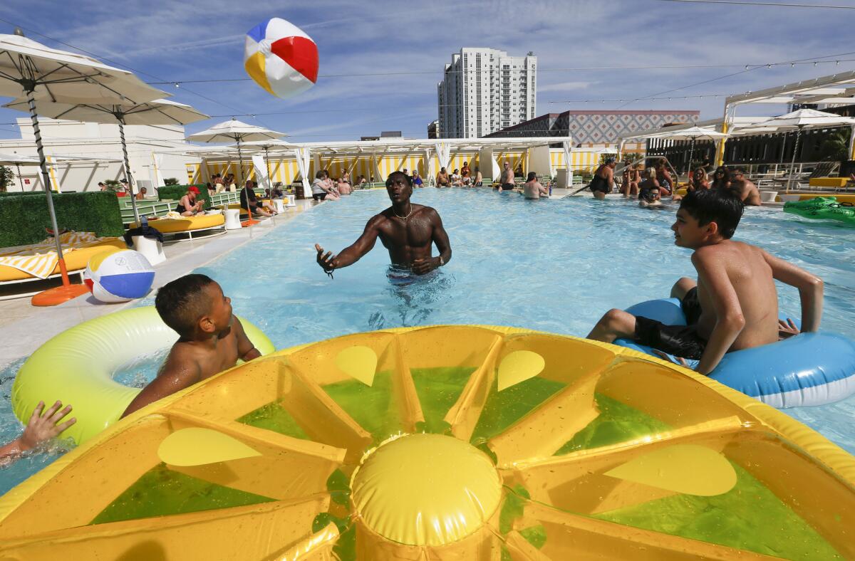 Citrus is a new pool at the Downtown Grand.