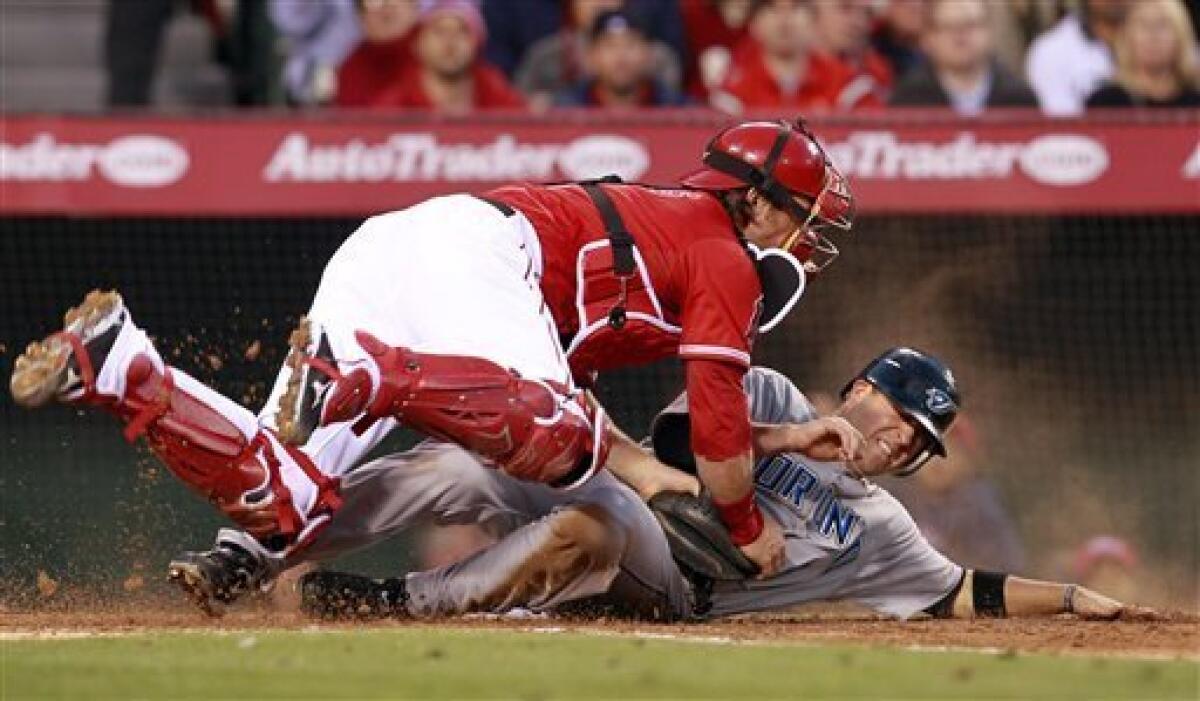 L.A. Angels were rescued by role players Jeff Mathis and Howie Kendrick 