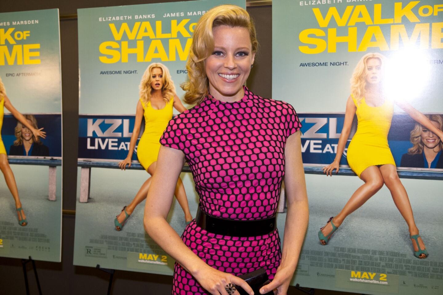 Elizabeth Banks sued over 'Walk of Shame' script