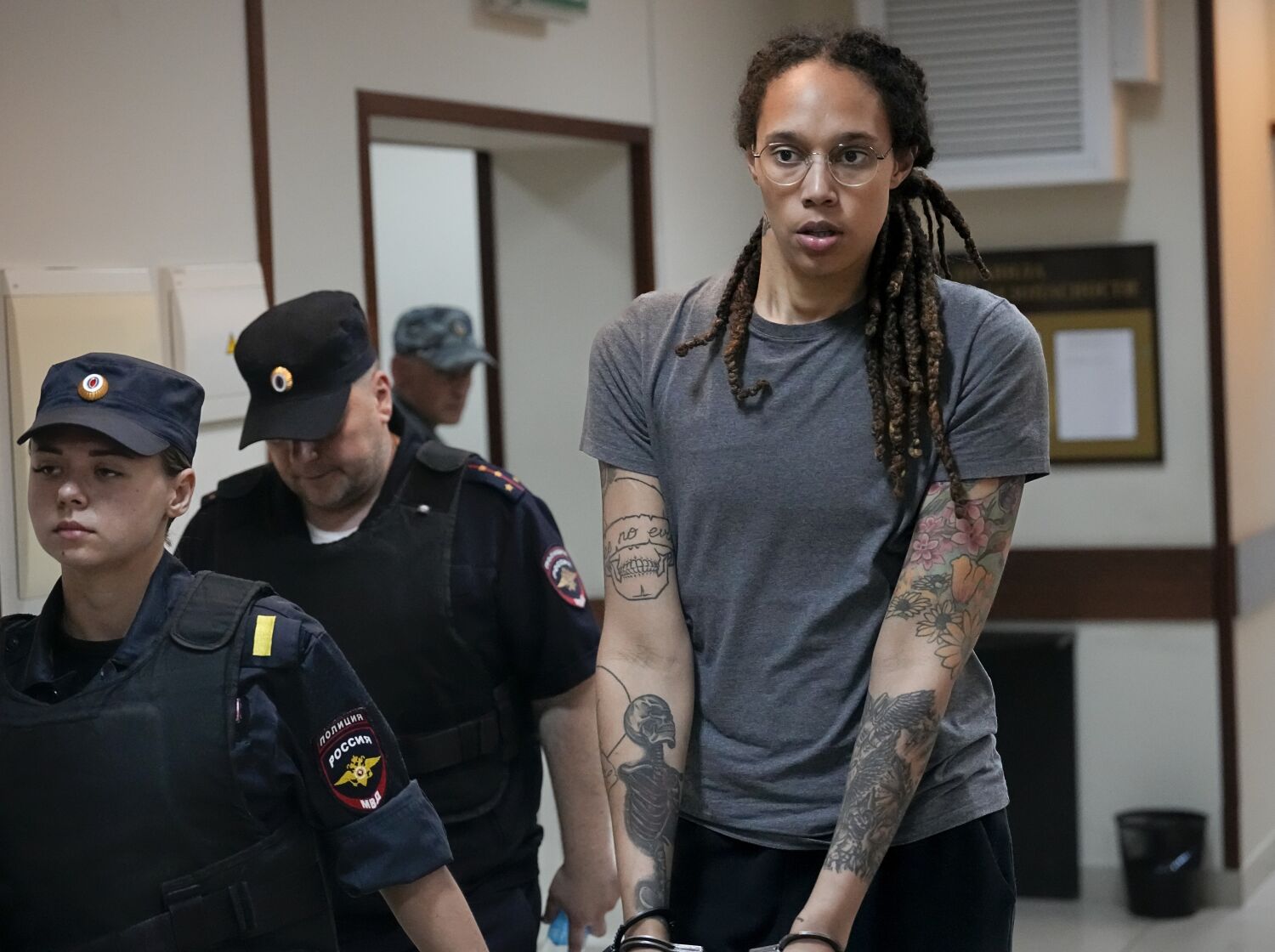 Brittney Griner freed from Russian penal colony in high-level prisoner swap