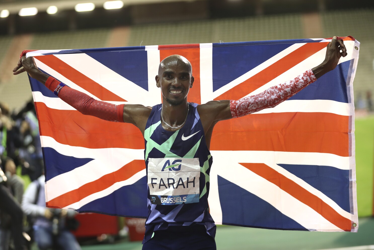 Olympian Mo Farah was trafficked to the UK at age 9 after being taken from his family.