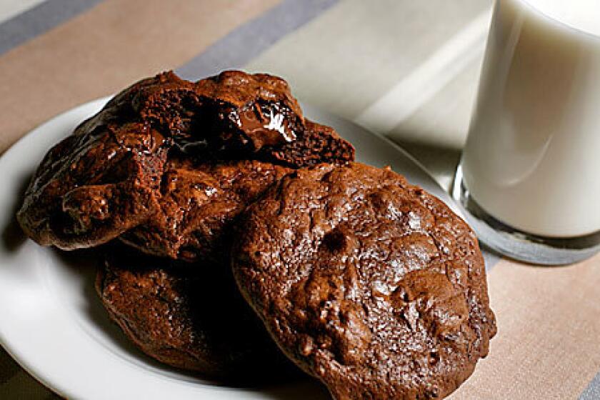 The ooey-gooey double-chocolate cookies from Milk. Click here for the recipe.
