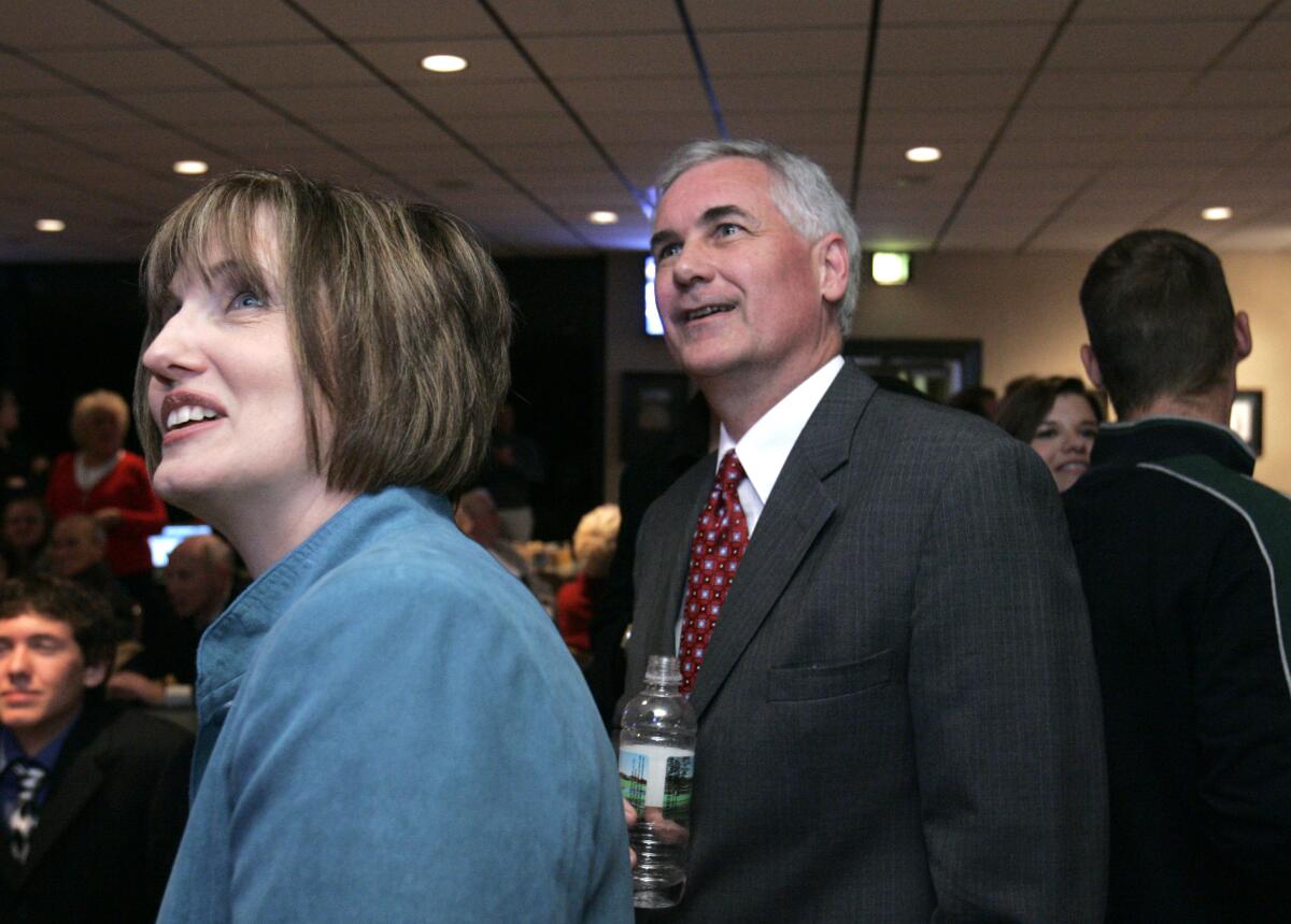 State Sen. Tom McClintock and his wife, Lori.