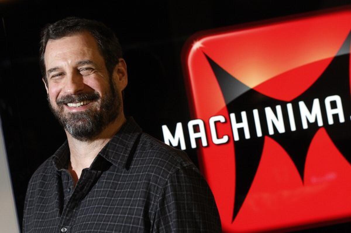Machinima co-founder Allen DeBevoise is stepping down as chief executive, as he searches for a professional manager to elevate the company to the next level.