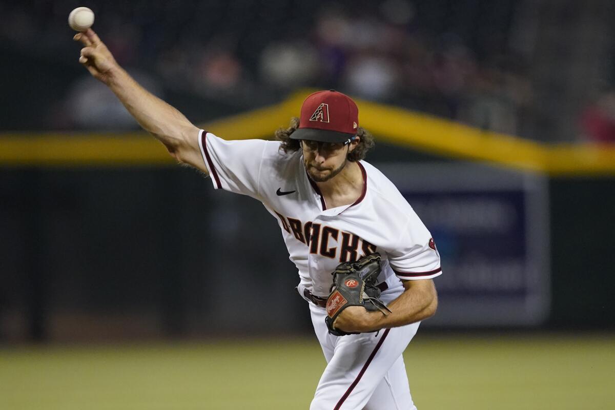 Gallen's pitching, Marte's hit lift D-backs over Pirates 3-0 - The
