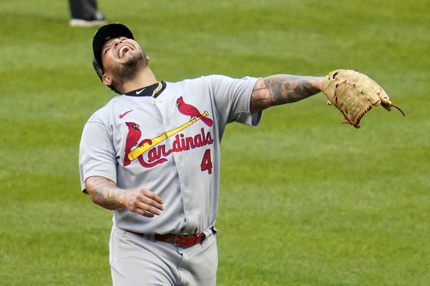 1 year ago: Albert Pujols pitching for the St. Louis Cardinals