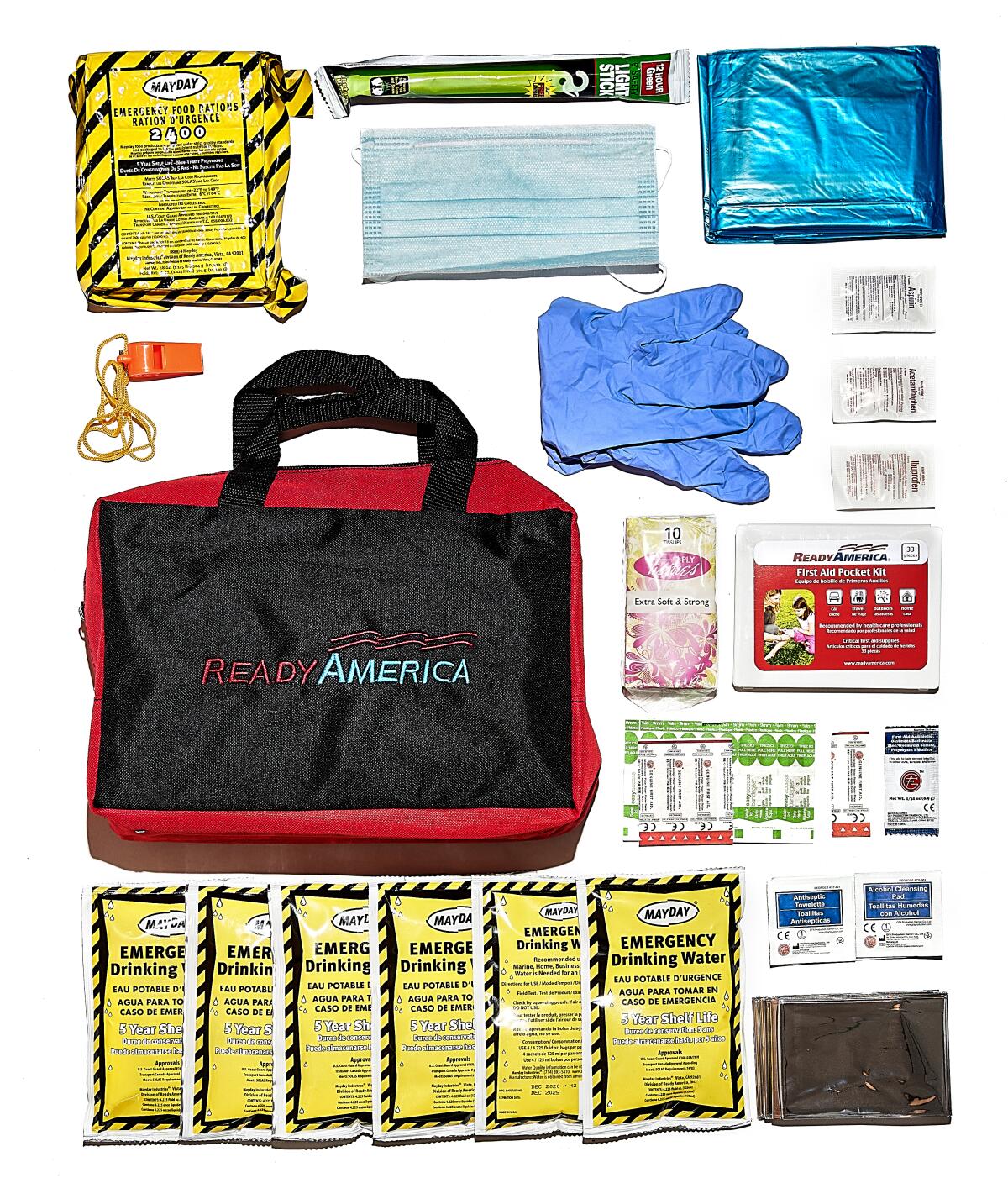 How 4 premade earthquake kits compare on supplies, price - Los