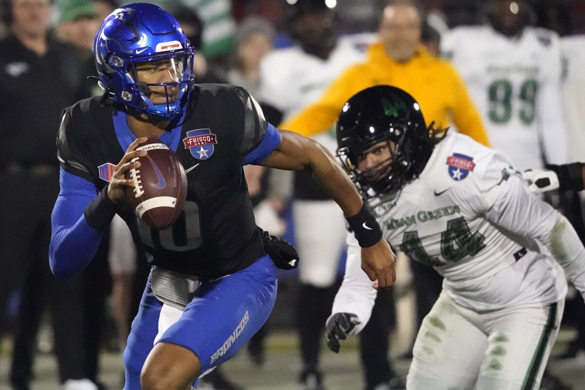 QB Green and Boise State beat North Texas in Frisco Bowl The San