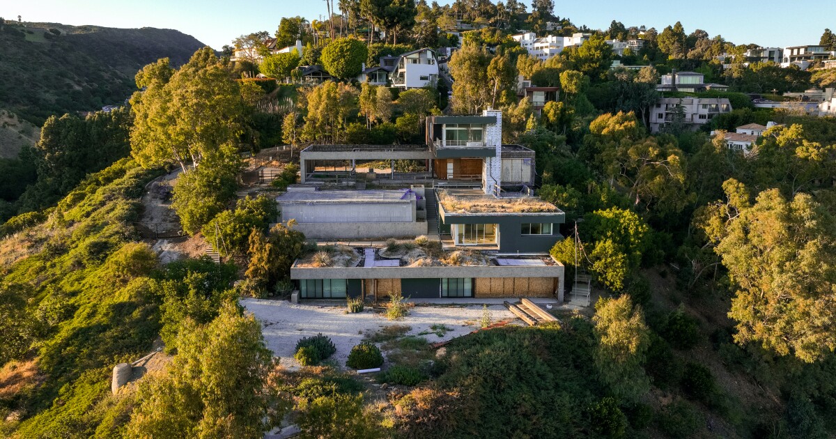 Furnishings mogul Gary Friedman get $24 million for half-built mansion in Beverly Crest