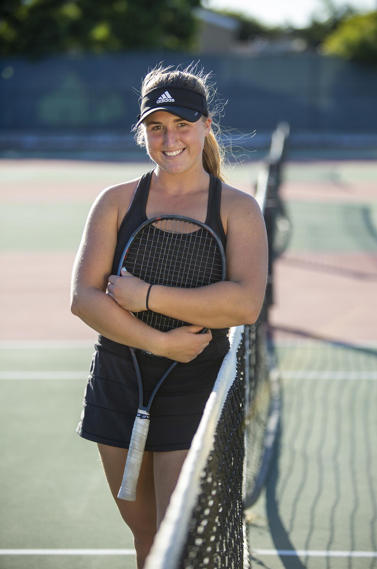 Huntington Beach's Kaytlin Taylor comes from a tennis family. Her grandfather, David Sanderlin, played at UCLA, her mother, Michelle, played in high school in San Diego, and her brother, Dylan, plays at UC San Diego.