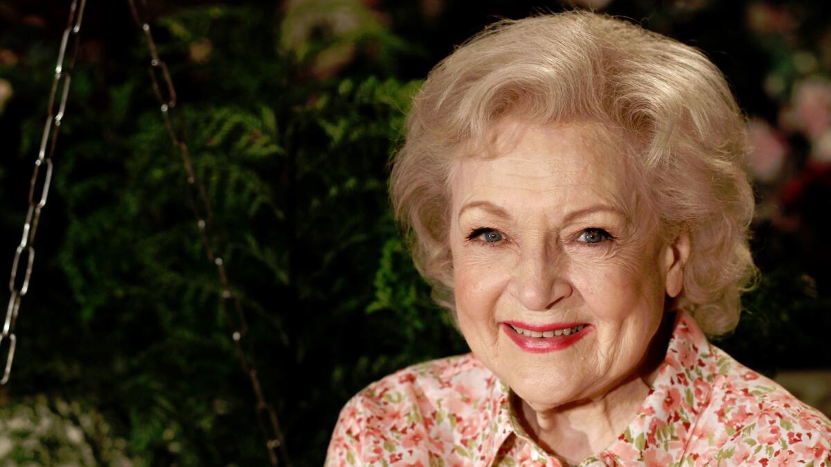 “You Again” and “The Proposal” star Betty White.
