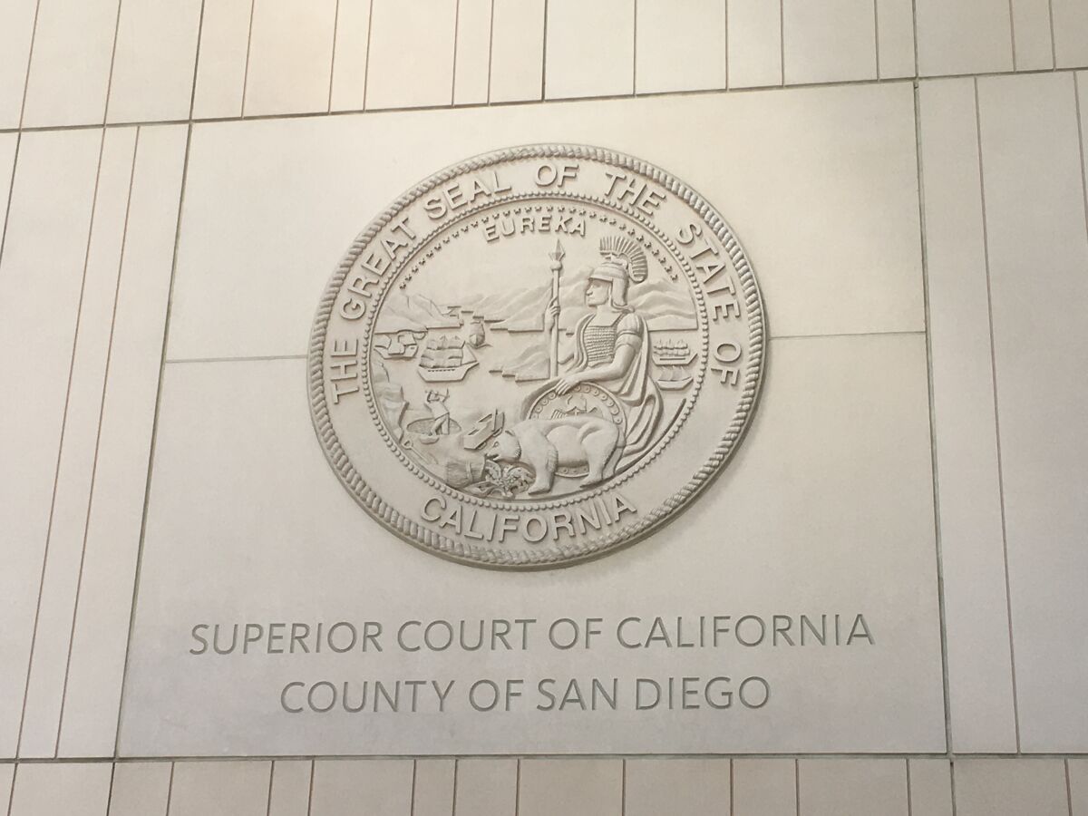 Courthouse seal.