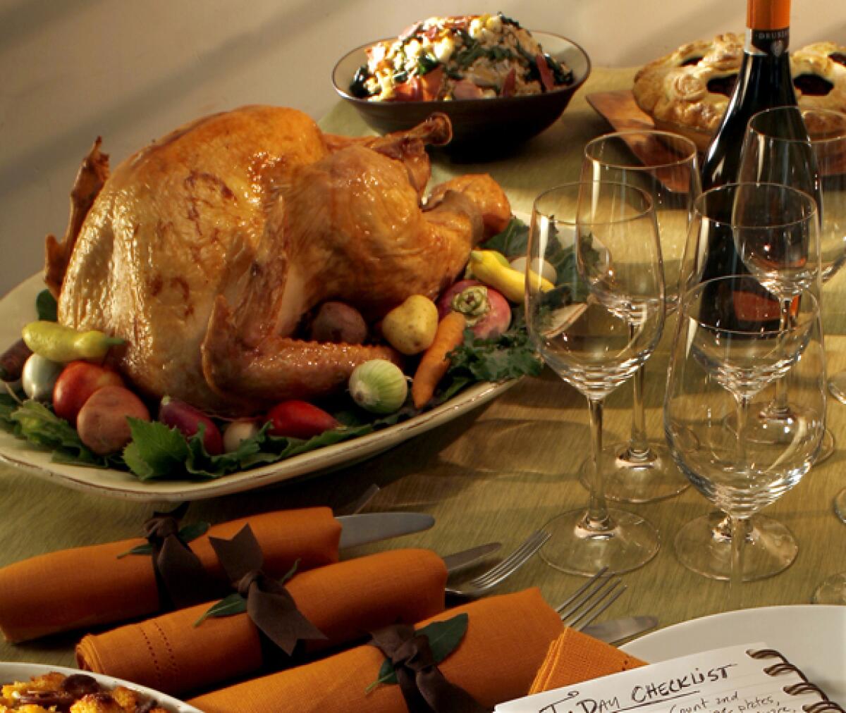 For many people, the Thanksgiving feast is a collaborative effort, with everybody making a contribution.