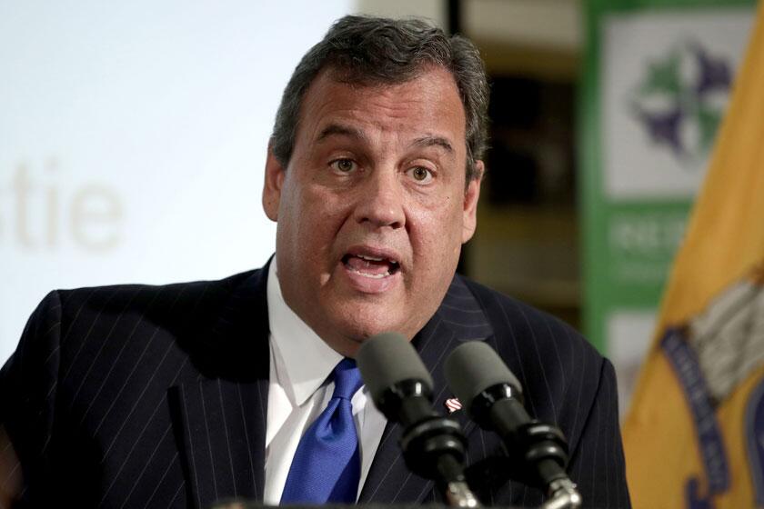 Former New Jersey Gov. Chris Christie called on all political leaders to advocate for face coverings.