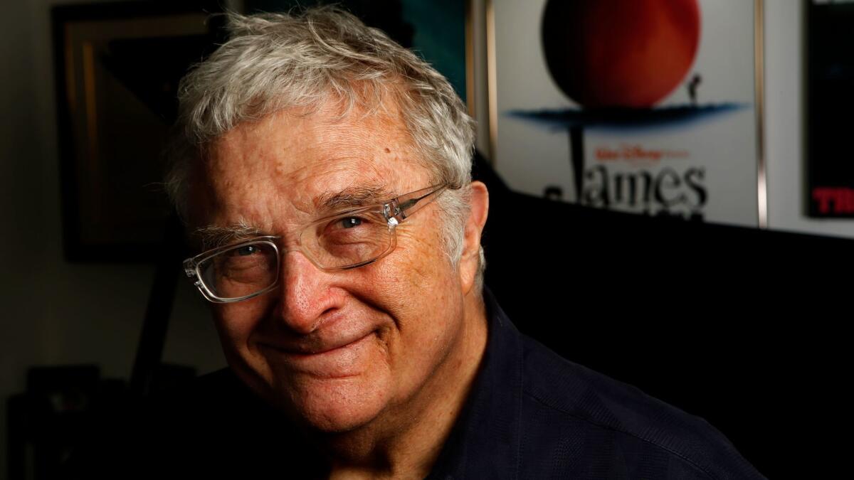 Veteran singer-songwriter-composer Randy Newman at his home studio in Pacific Palisades.