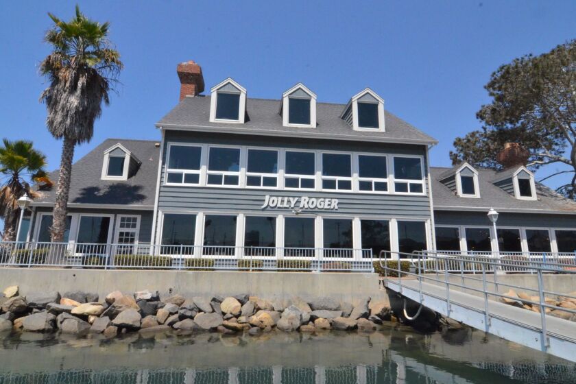 The owners of the Jolly Roger Restaurant at the Oceanside Harbor are proposing to build a hotel on the property.