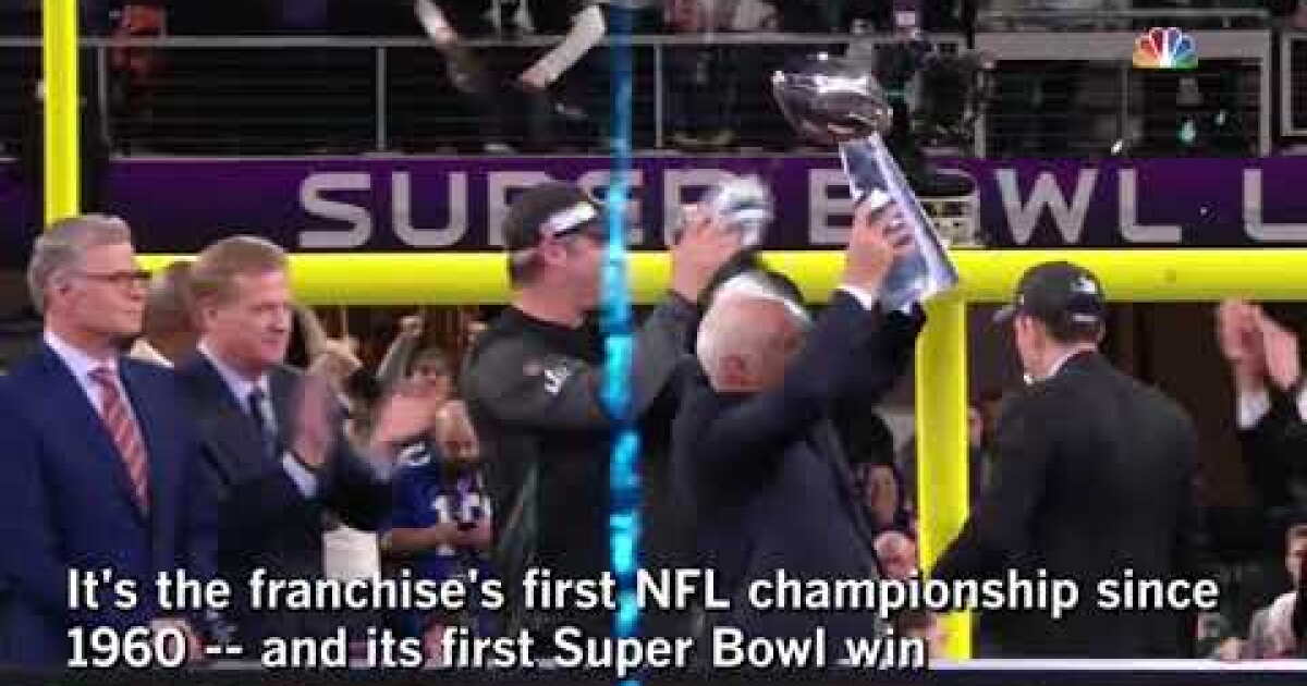 Eagles win first Super Bowl by dethroning Brady and the Patriots - Los ...