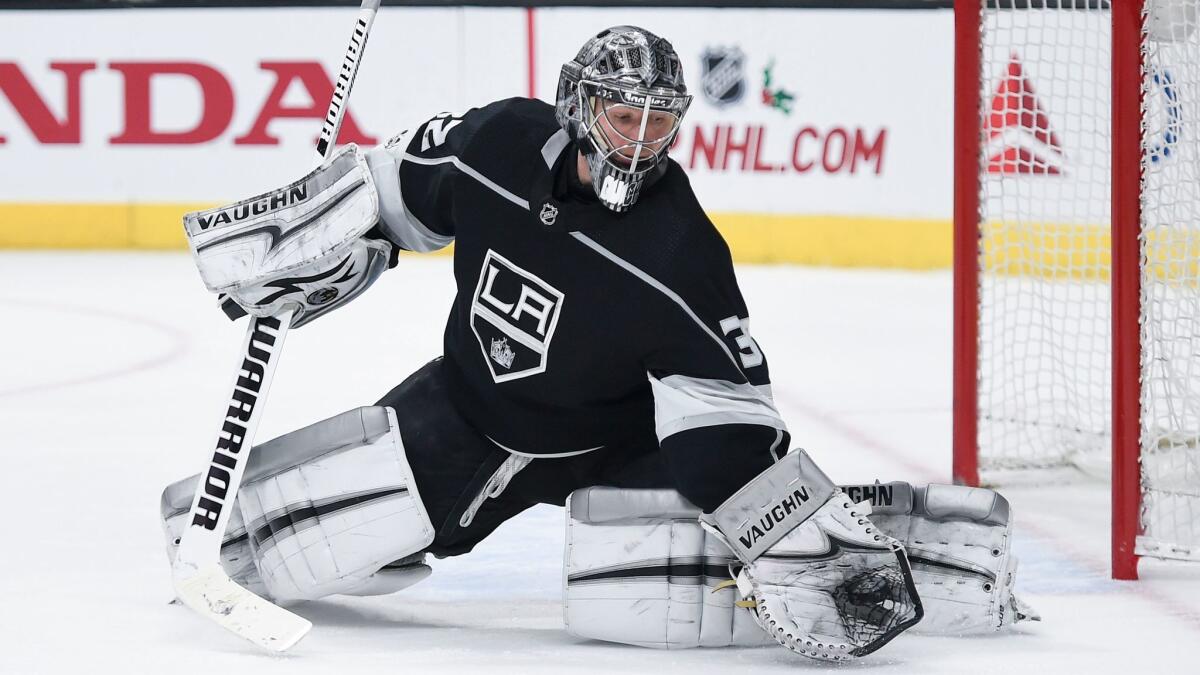 Kings goalie Jonathan Quick takes a personal six-game winning streak into Tuesday, with a 1.46 goals-against average in that run.
