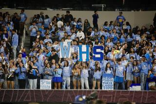 Warren fans came out at SoFi Stadium during 28-21 win over Downey before more than 19,000.