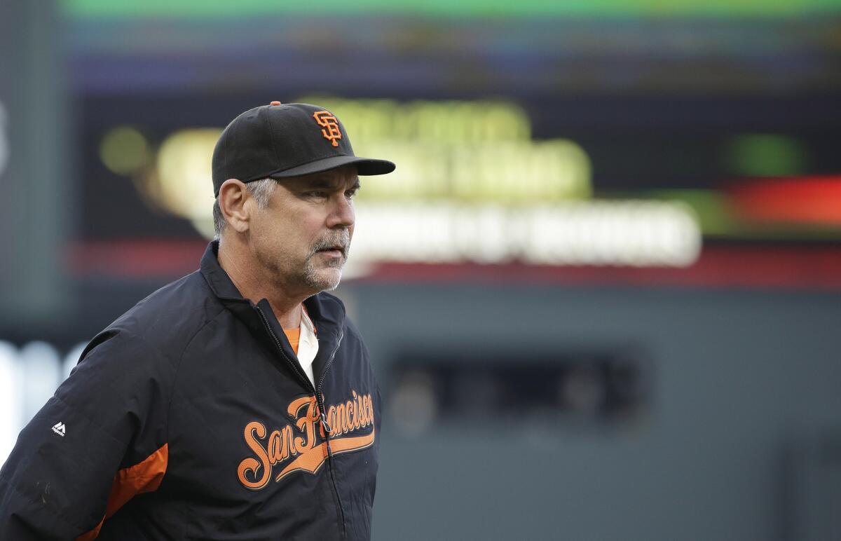 San Francisco's Bruce Bochy has won 1,594 games in 20 seasons, nearly 300 more than any other current manager.