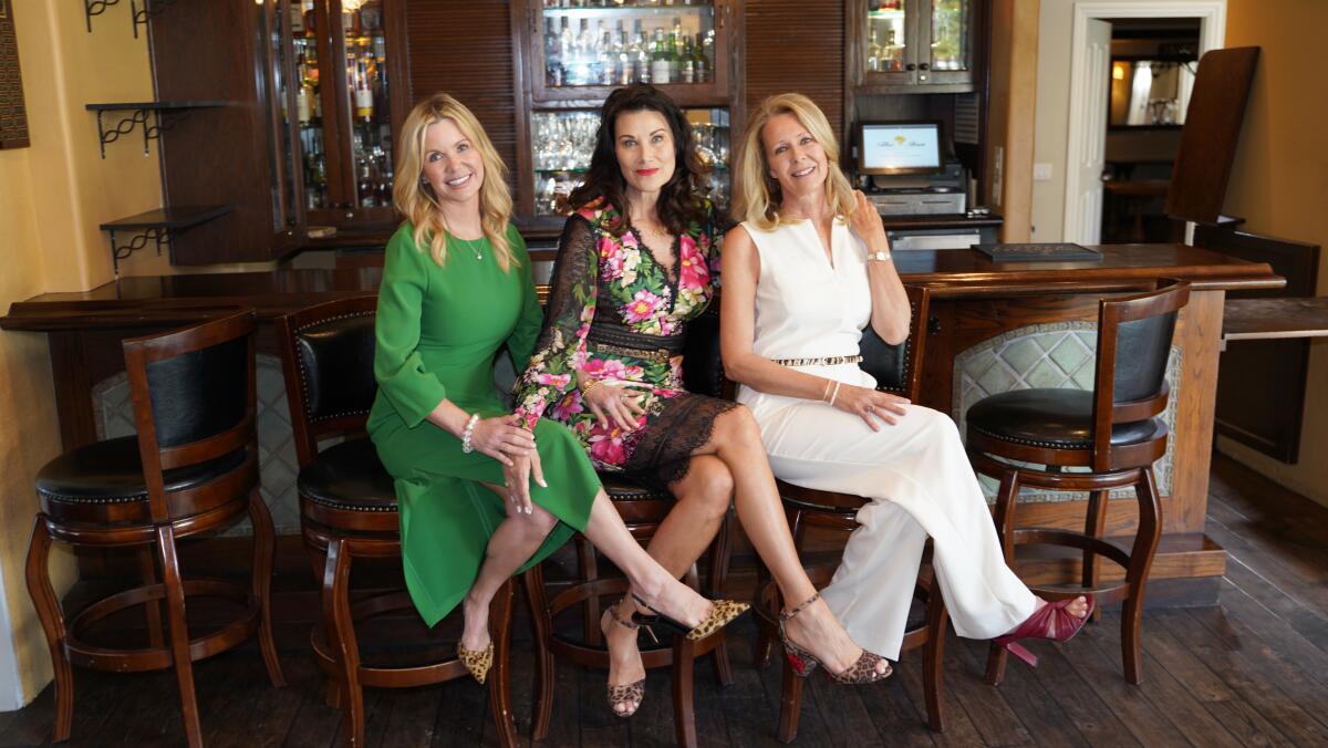 (L-R) 2022 Art of Fashion Co-Chairs Keilene Hayward, Melissa Wilkins and Sandy Nolan.