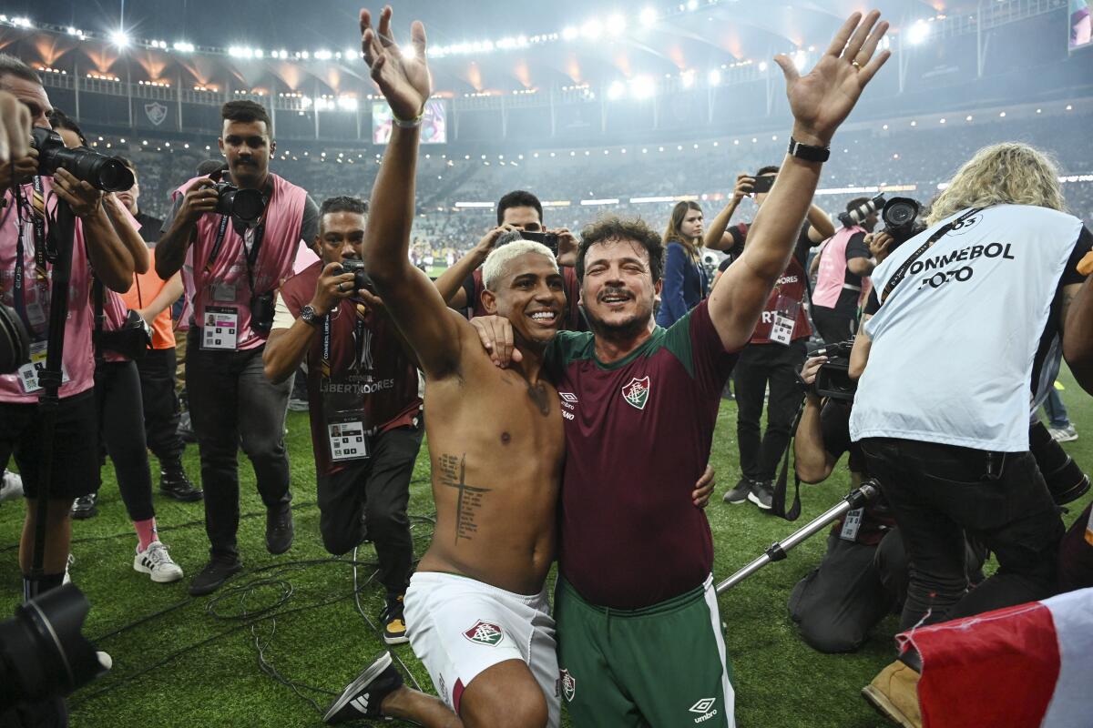 El técnico de Fluminense Ferna 