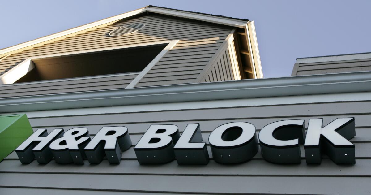 Did you pay H&R Block for tax help? You may be getting a refund