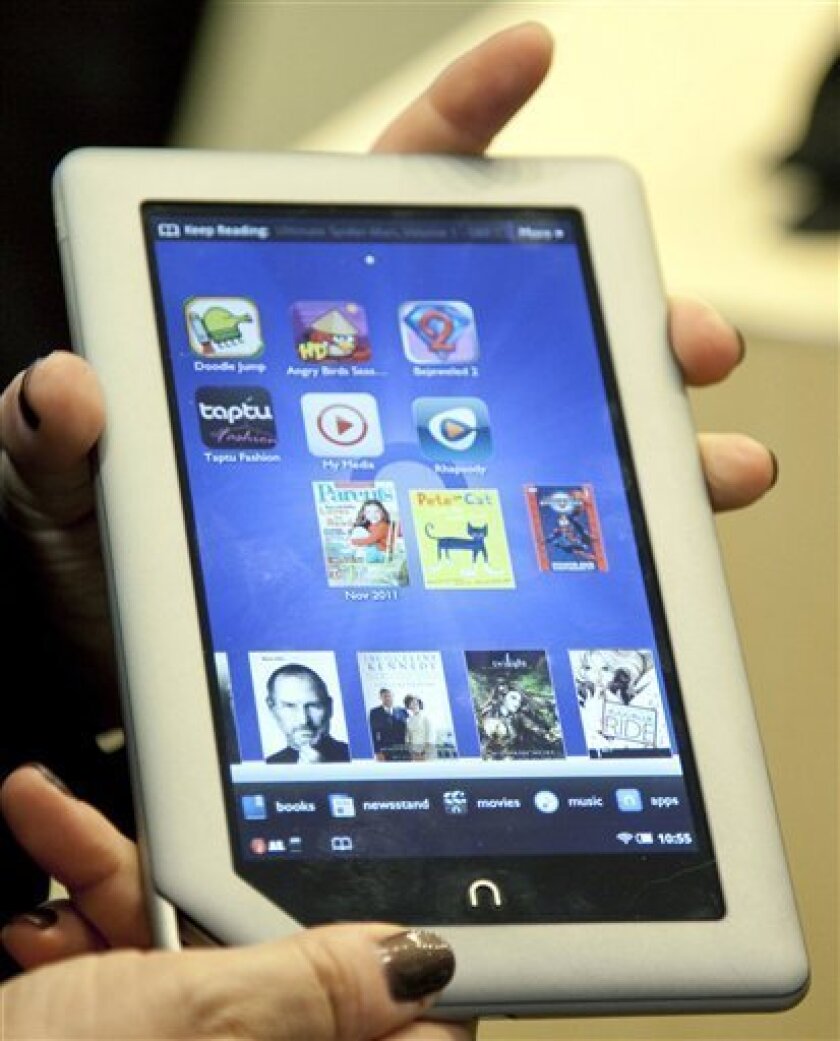 Barnes Noble Falls On Guidance Cut Nook Review The San Diego