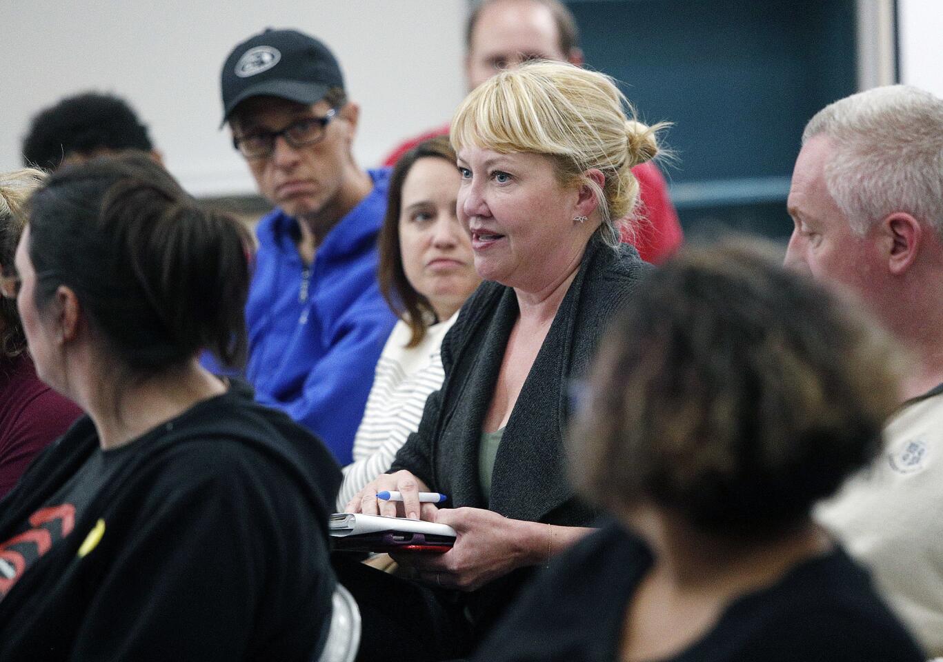 Photo Gallery: BUSD superintendent faces persistent parents on plans for Disney Elementary modernization