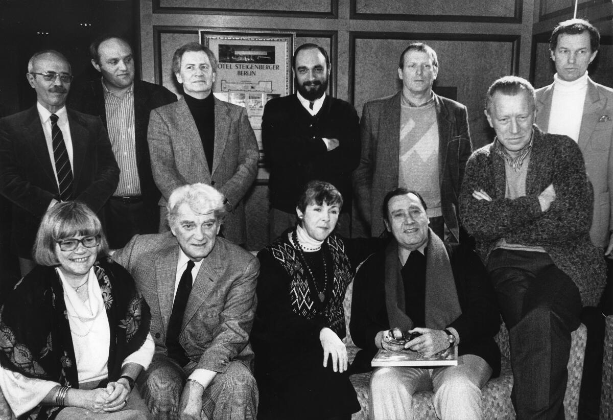 The Berlin International Film Festival 1985 International Jury with Sheila Benson