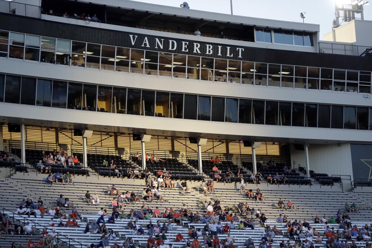 Vanderbilt's national title is 'behind us' as preseason practice starts