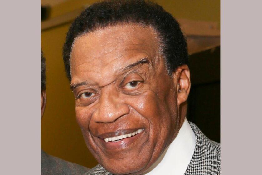 FILE - In this May 23, 2014 file photo, Bernie Casey appears after a performance of "The Tallest Tree in the Forest" in in Los Angeles. Casey, the professional football player turned actor known for parts in âRevenge of the Nerdsâ and âIâm Gonna Git You Sucka,â died Tuesday, Sept. 19, 2017, in Los Angeles after a brief illness. He was 78. (Photo by Ryan Miller/Invision/AP, File)