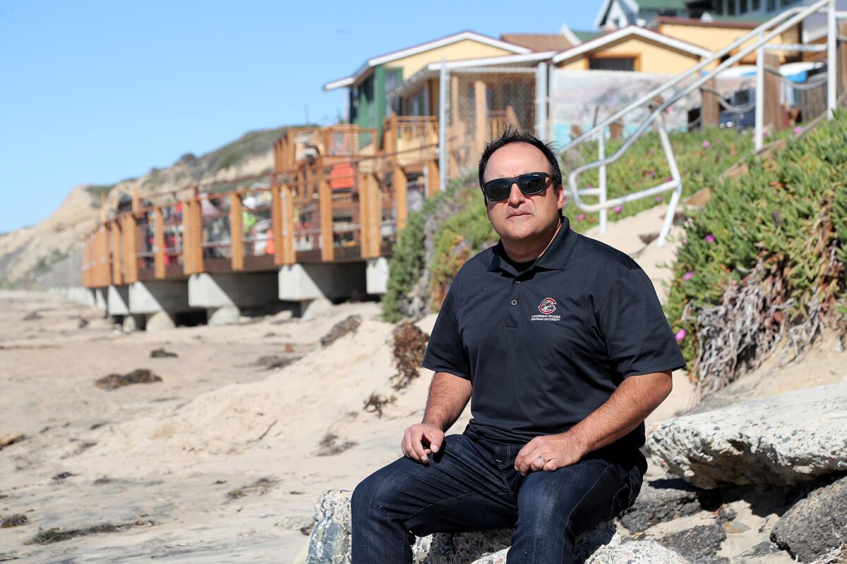 Mike Moodian created a film named "Coastal Crisis: California's Vanishing Beaches."