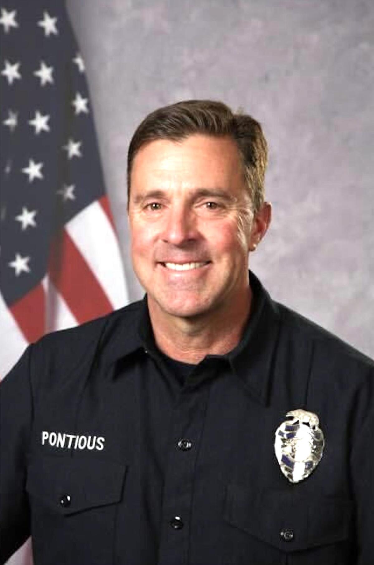 L.A. County firefighter Andrew Pontious