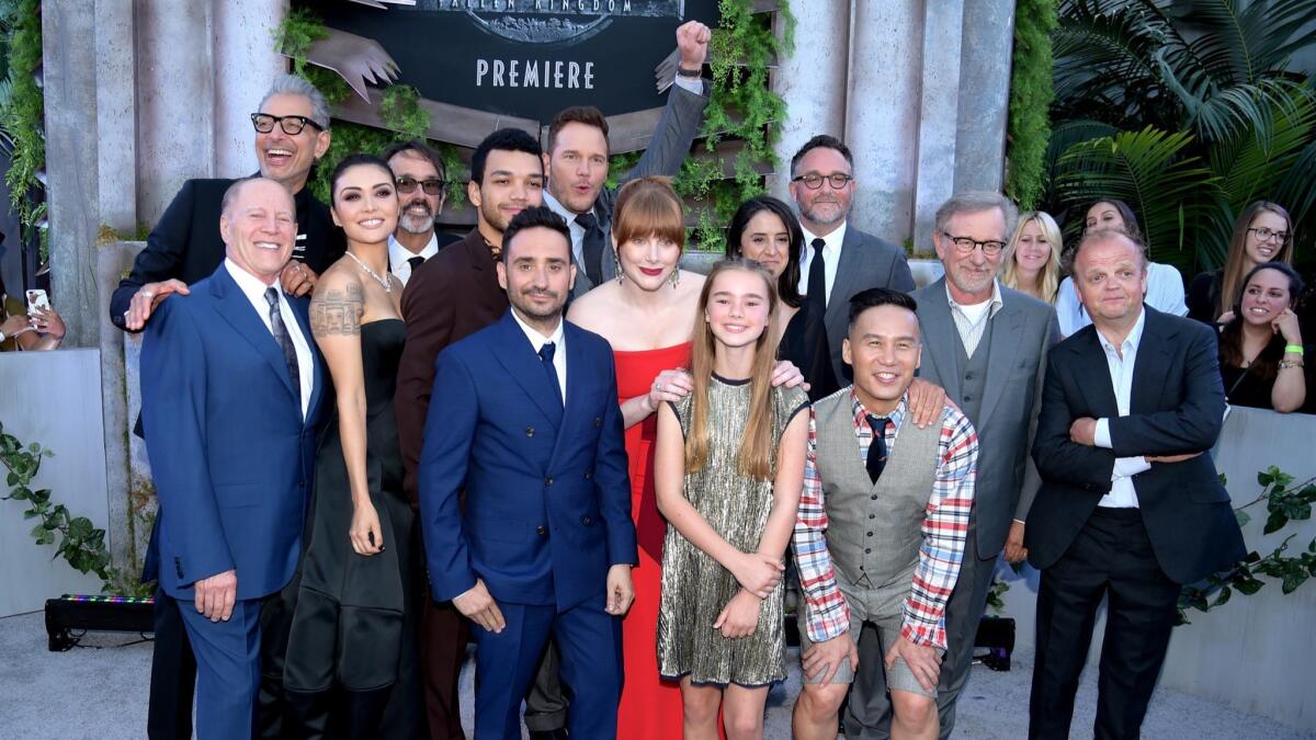 Cast and crew arrive at the premiere