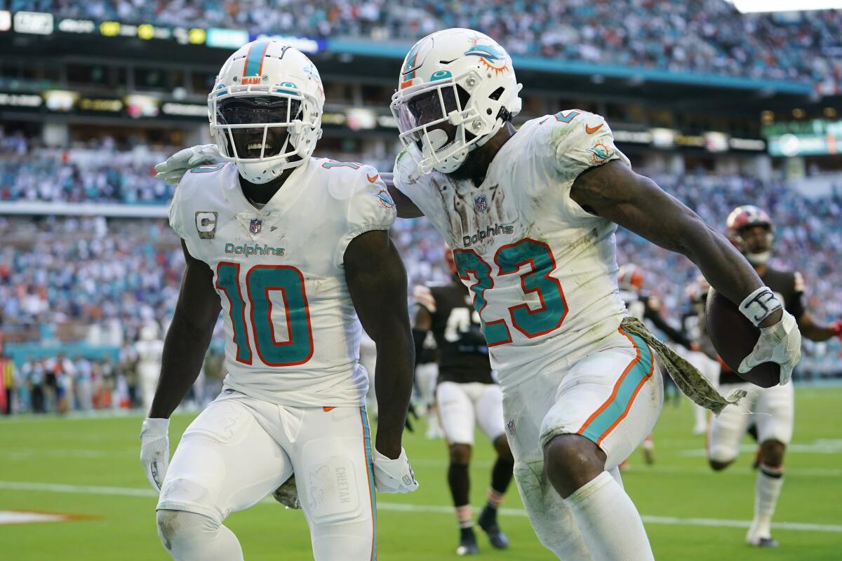 Dolphins visit 49ers in matchup of division leaders - The San