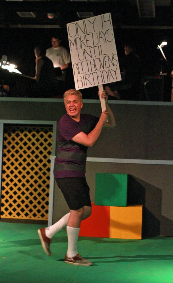 Photo Gallery: Local "Charlie Brown" musical in final preparation for Friday opening