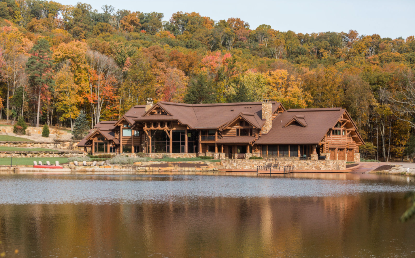 The 20,000-square-foot cabin.