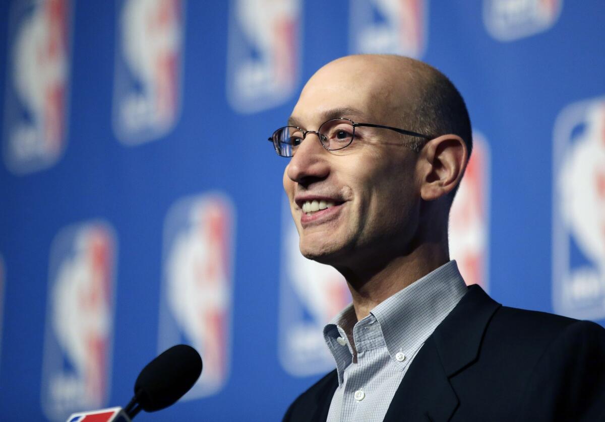 NBA Commissioner Adam Silver said at the board of governors meeting Tuesday that he could not guarantee the Clippers would have a new owner by next season.