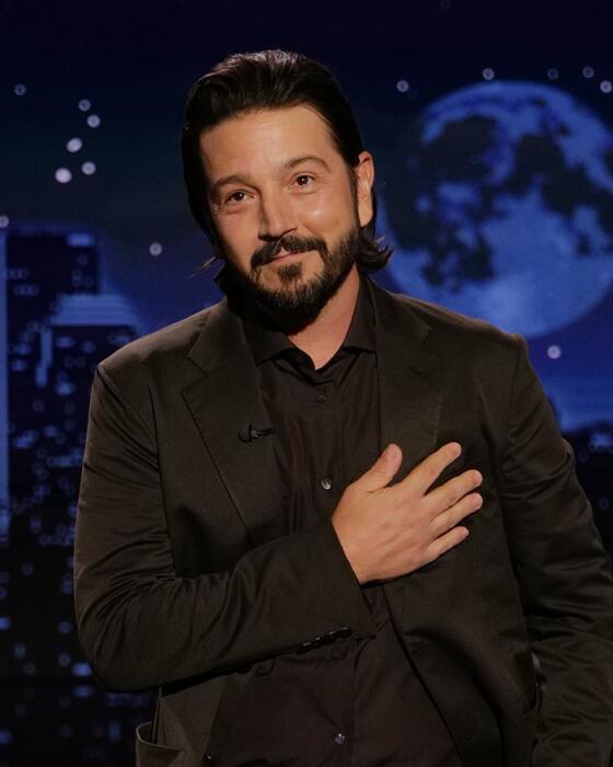 Diego Luna durante su participación del 23 de junio del 2025 en “Jimmy Kimmel Live”.