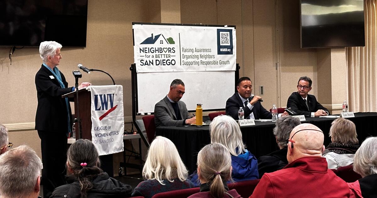 Candidates for San Diego’s District 9 clash on flood prevention tax, homelessness, tenant protections