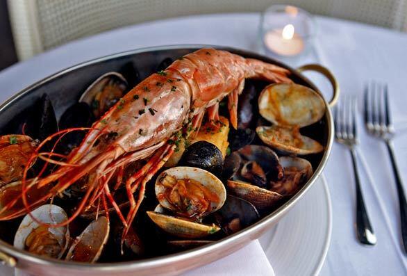 Cacciucco Toscano (seafood stew) is on the menu at Domenico Ristorante in Silver Lake.