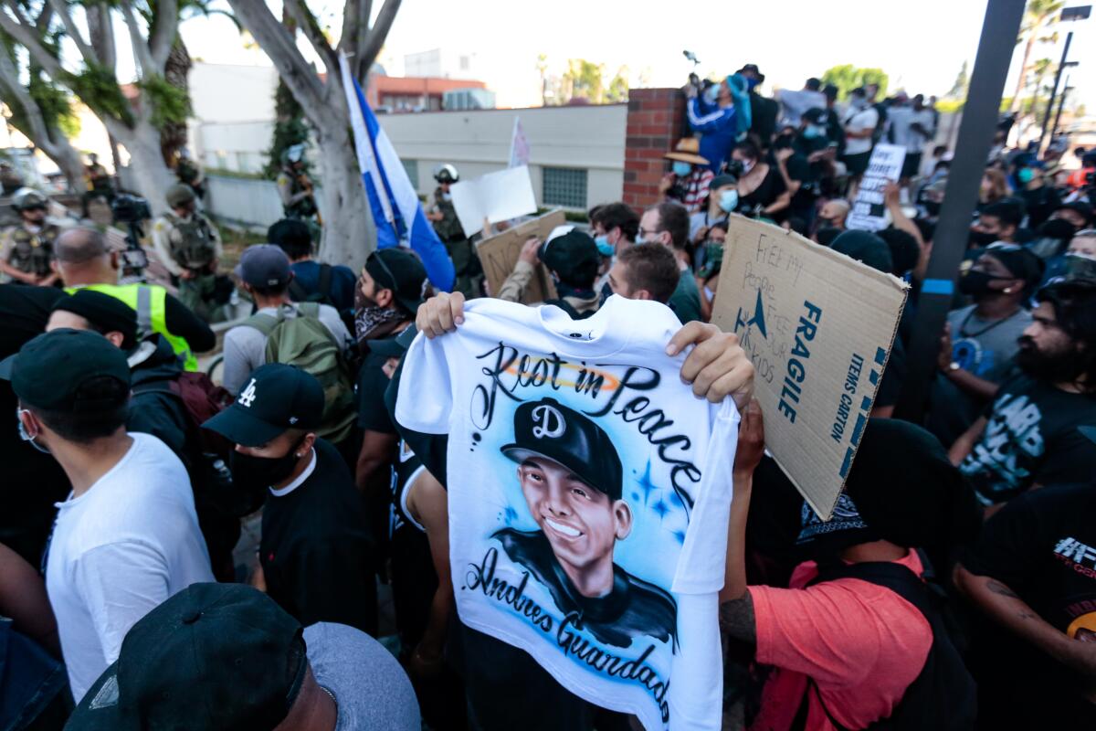 Andres Guardado's fatal shooting by a Los Angeles County sheriff's deputy has drawn national attention and weeks of protests.