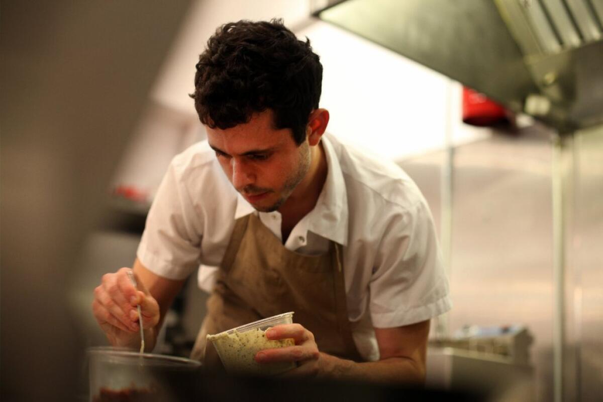 Ari Taymor is chef and co-owner of Alma restaurant in downtown Los Angeles.