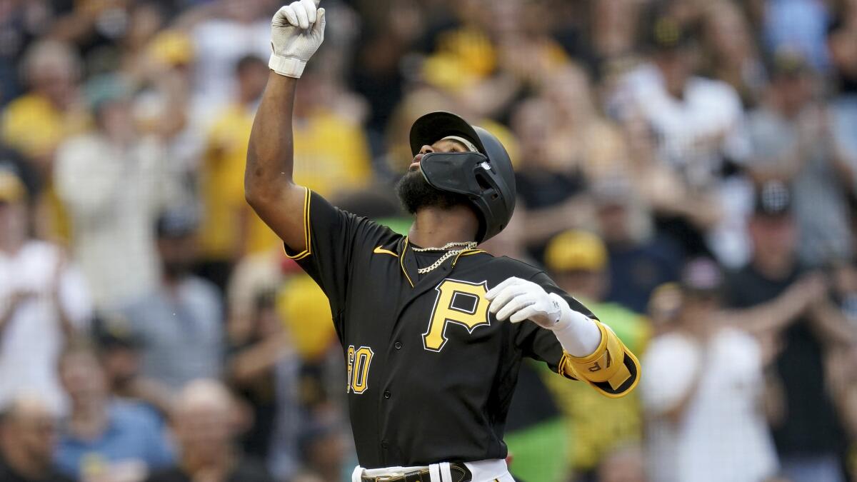 Liover Peugero's homer and Johan Oviedo's strong pitching lead Pirates over  Tigers 4-1 - The San Diego Union-Tribune