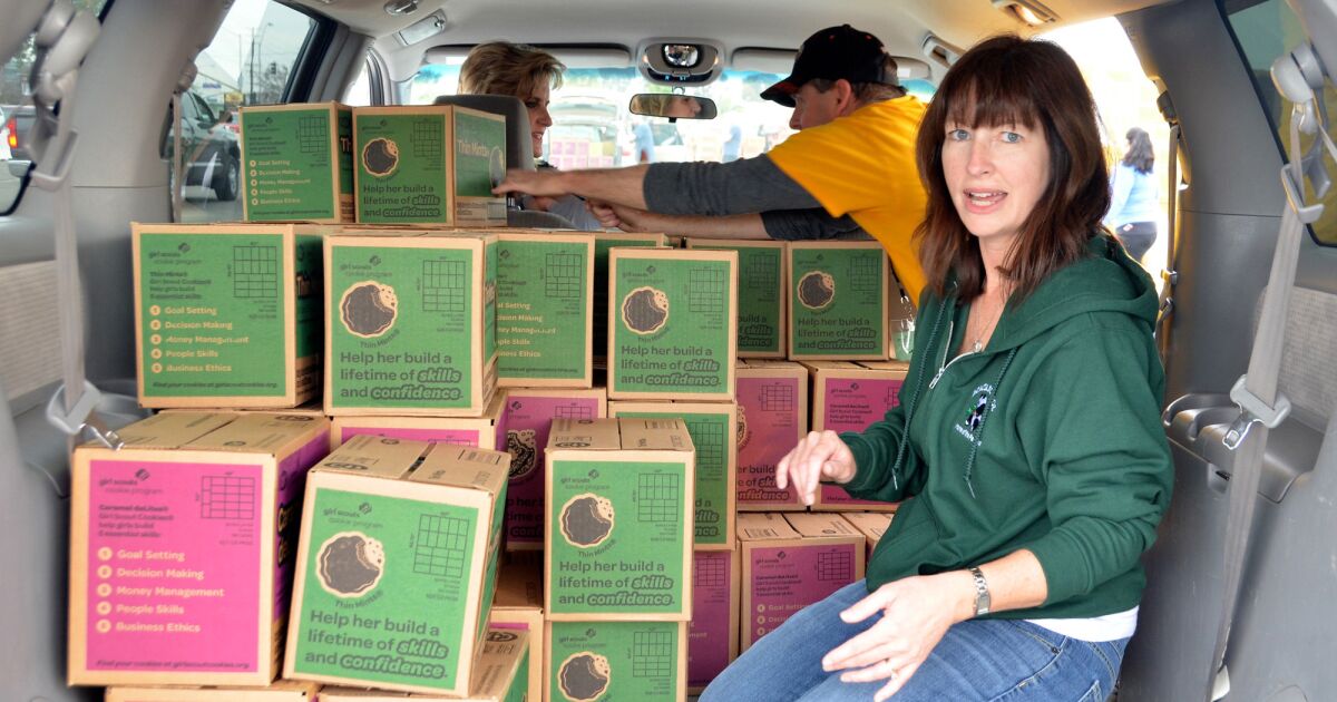 Girl Scouts Cookies Arrive Los Angeles Times