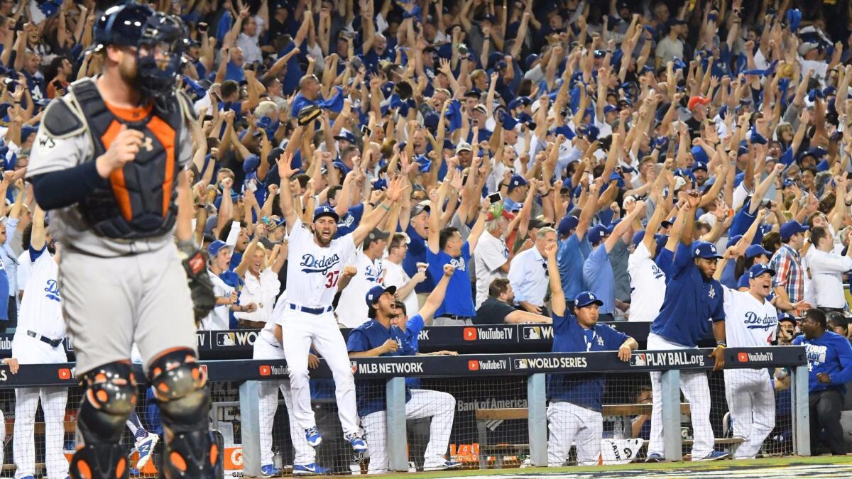 Photos: Dodgers vs. Astros in World Series Game 3 from Houston